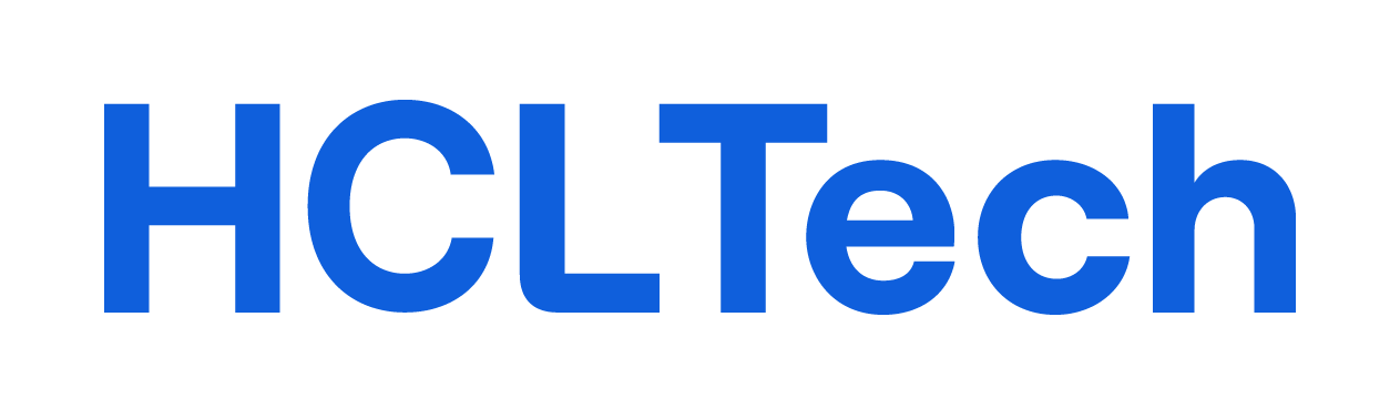 HCL Tech logo for white background
